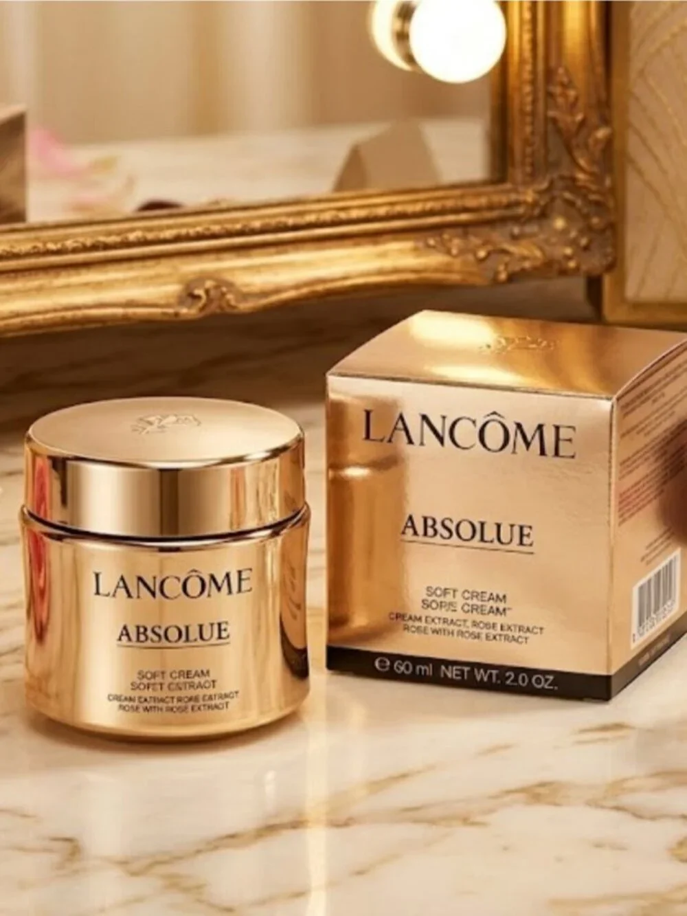 Lancome Absolue Creme Fondante Soft Cream Grand Rose Extracts 2.0oz/60 ml Sealed